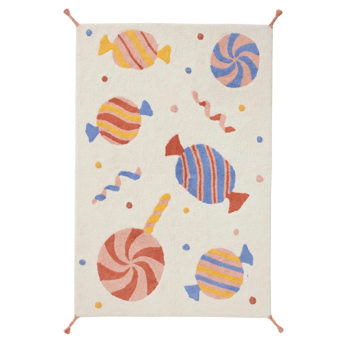 Pestav lastevaip Caramelle Mitmevärviline 100x150 cm