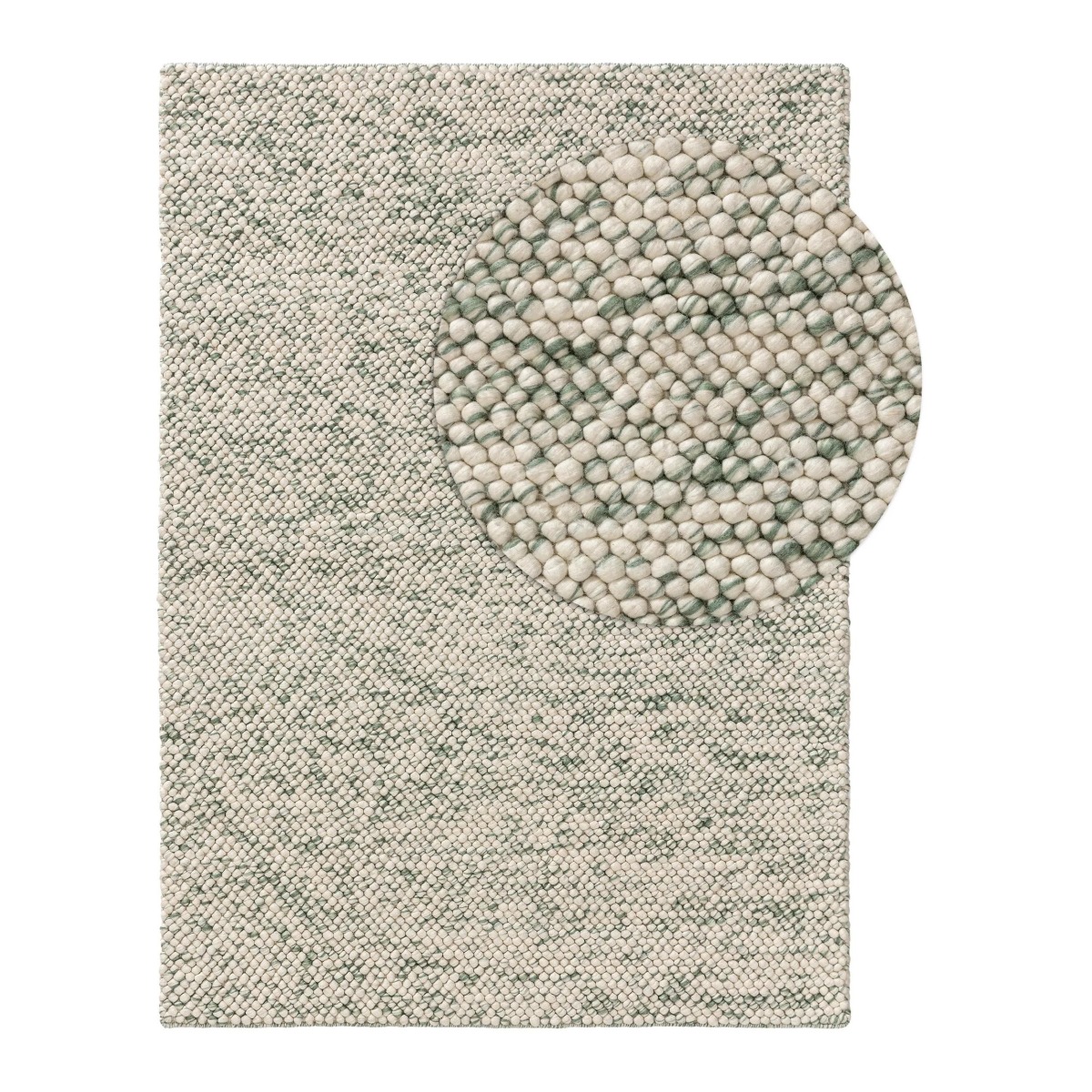 Bērnu vaip Beady Green 90x130 cm