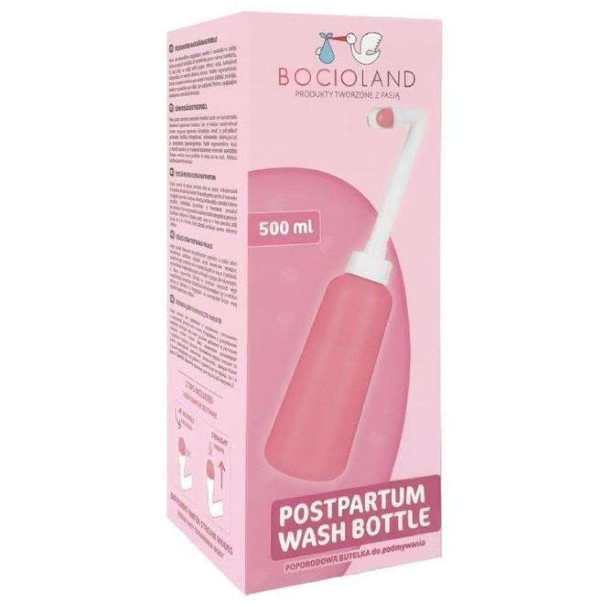 Pēcdzemdību skalošanas pudelīte 500 ml BL163