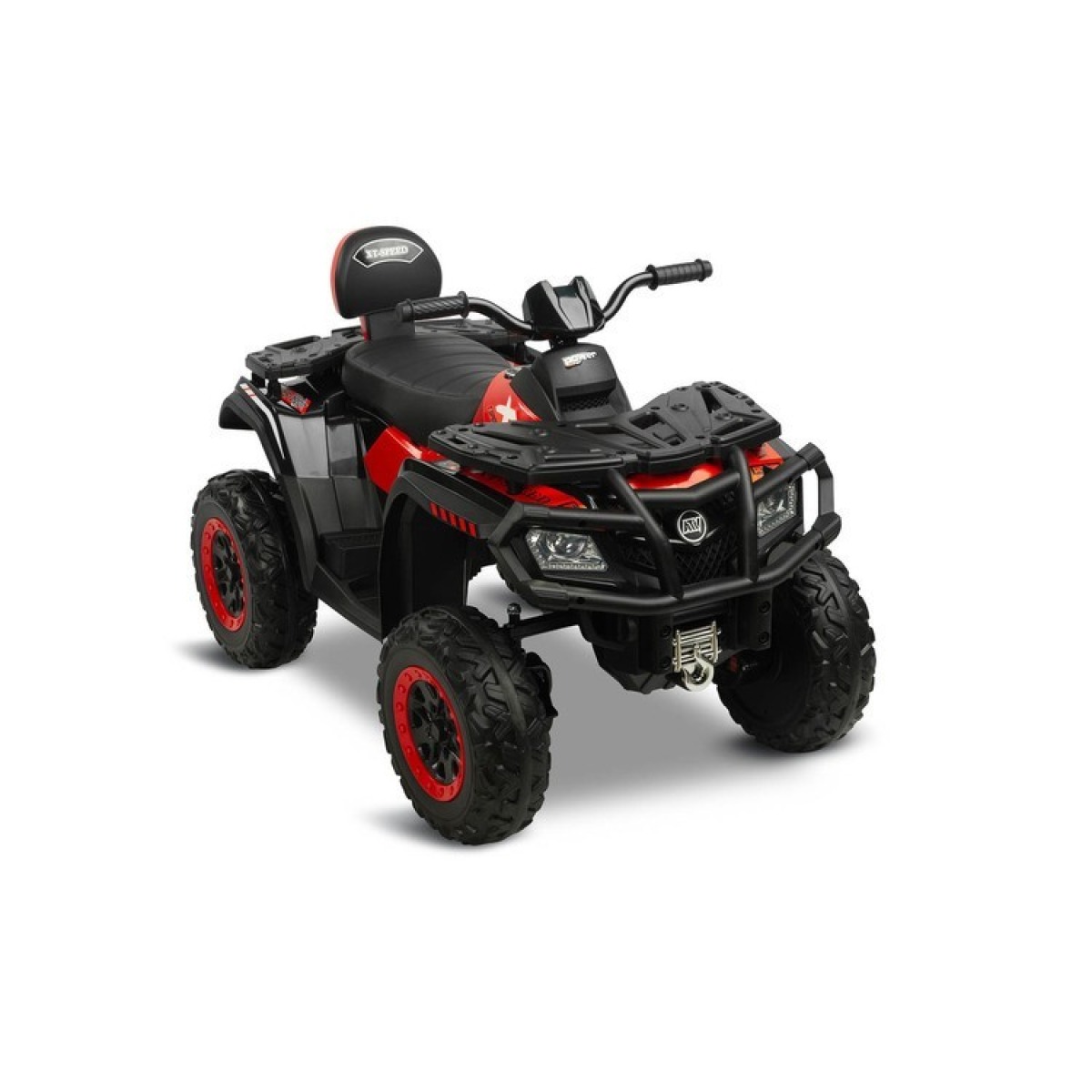 RUSH AKU ATV SÕIDUK PUNANE