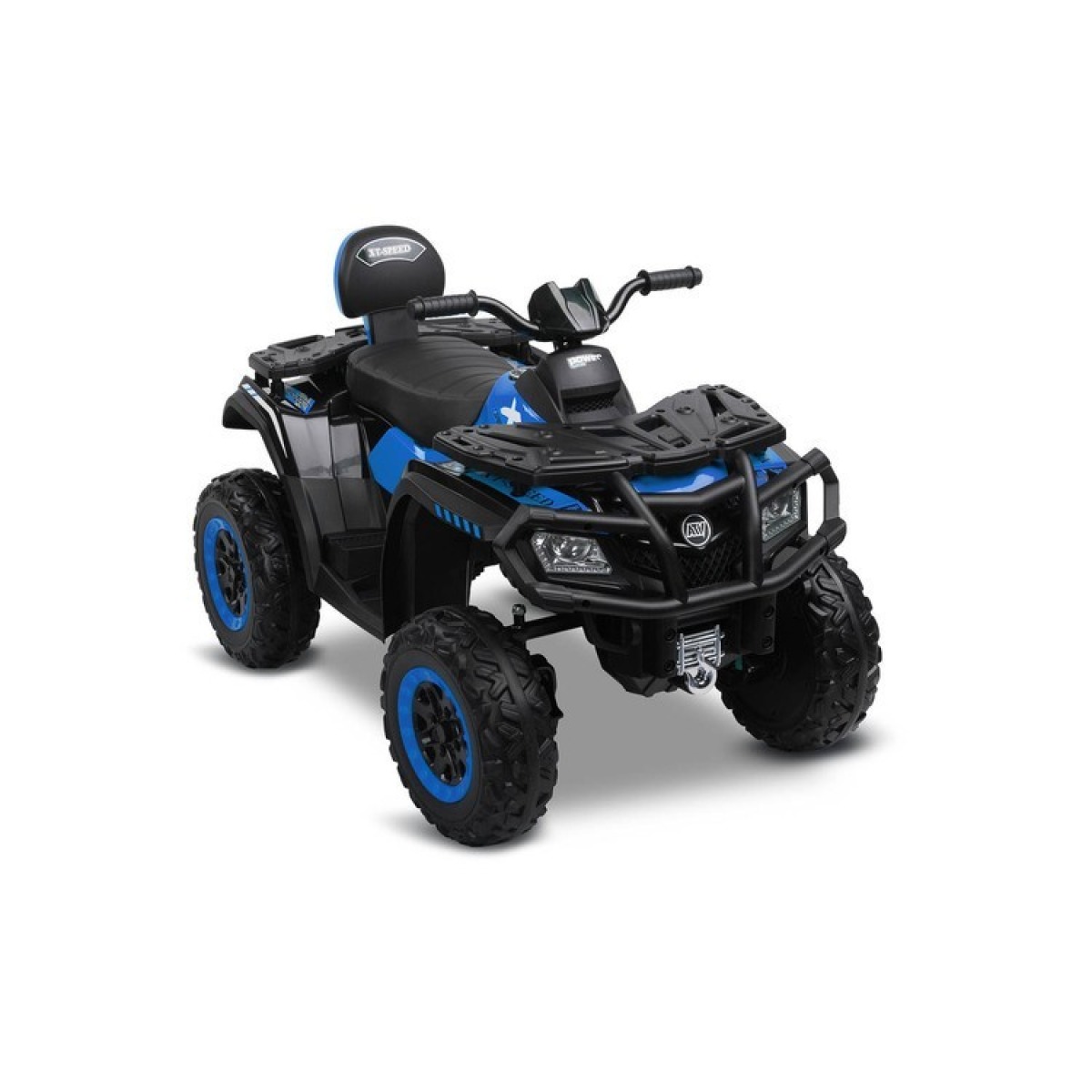Zils Toyz RUSH akumulatora kvadracikls bērniem