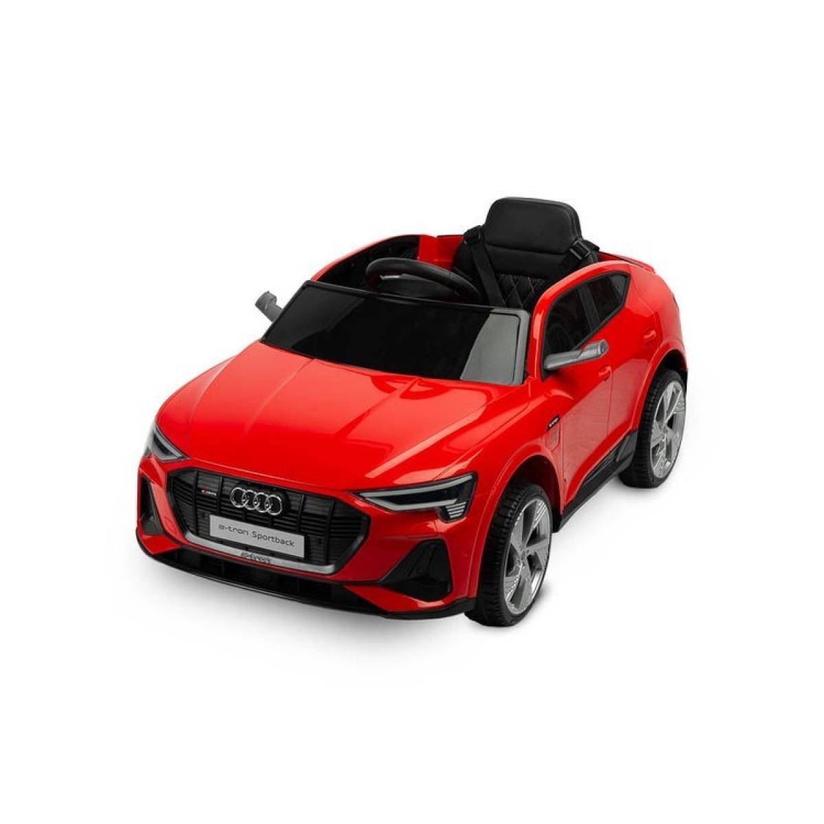 Audi e-tron Sportback bērnu elektromobilis ar 4x4 piedziņu, sarkans