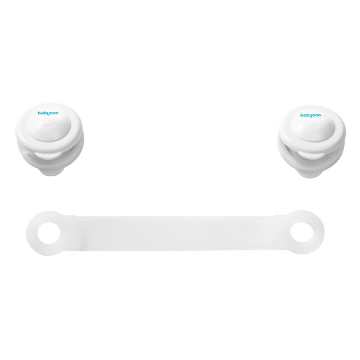 SAHTLITE JA KÜLMIKU OHUTUSLUKK VALGE BabyOno