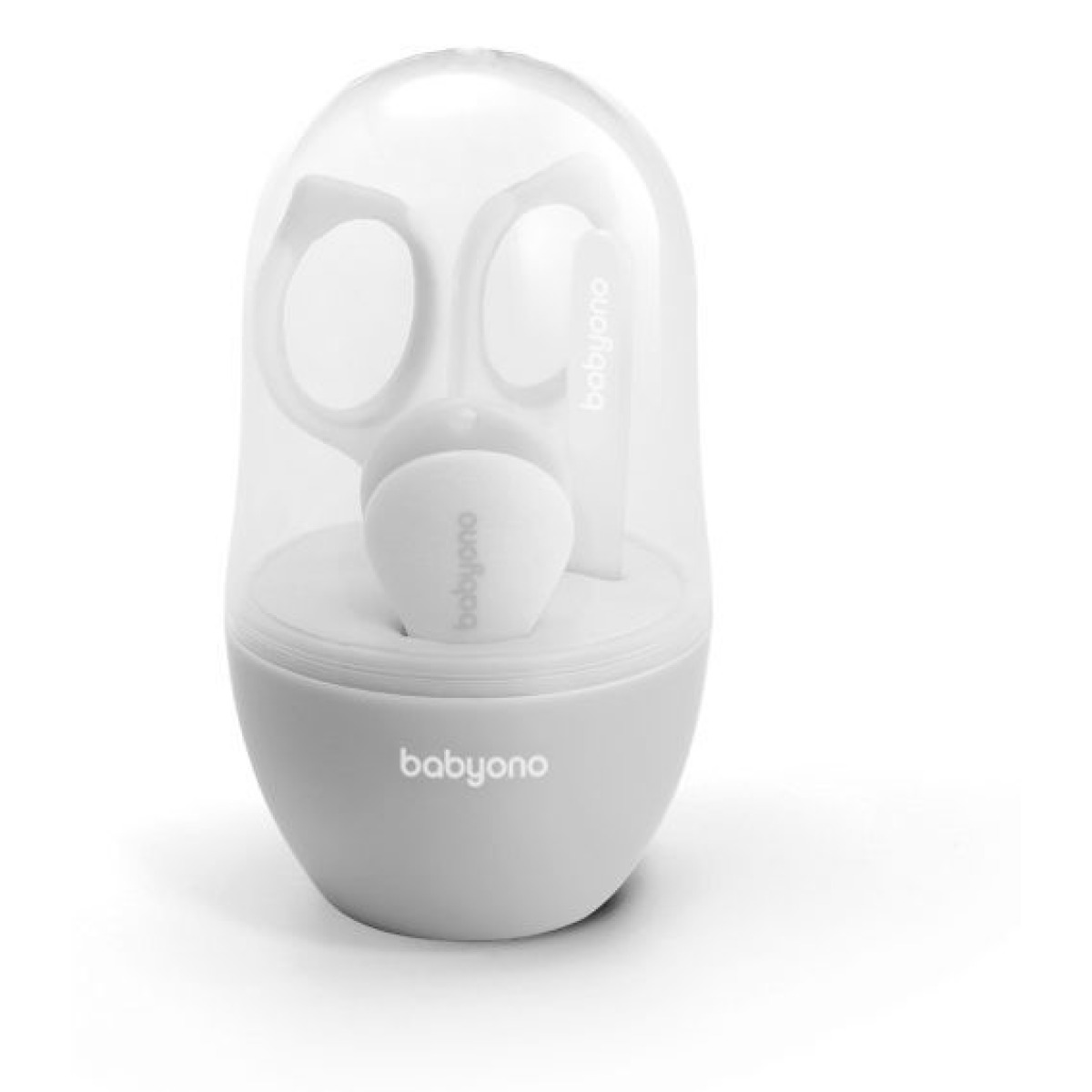 Nagu kopšanas komplekts pelēkā krāsā BabyOno