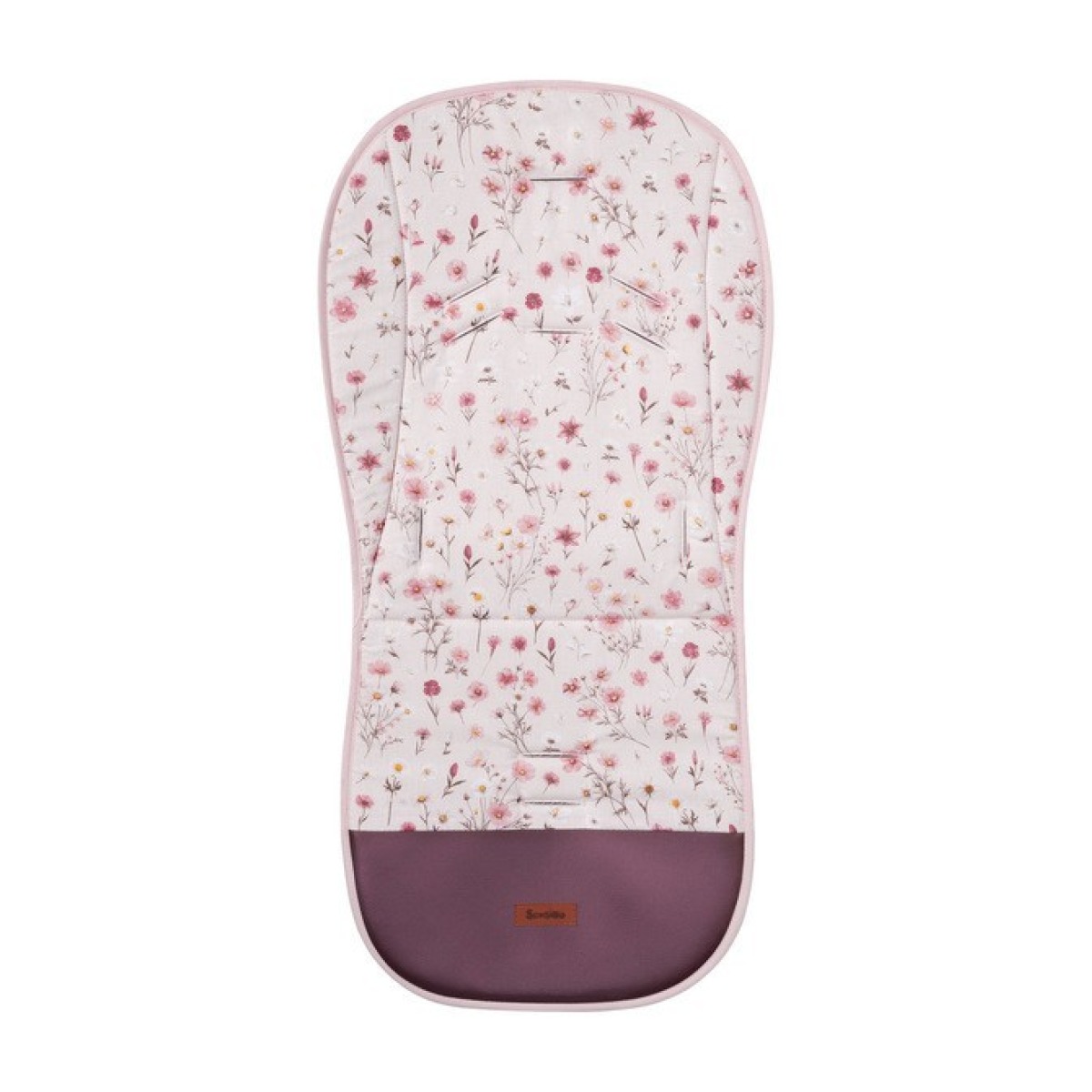 Rozā samta ratu sēdekļa ieliktnis Velvet Bloom
