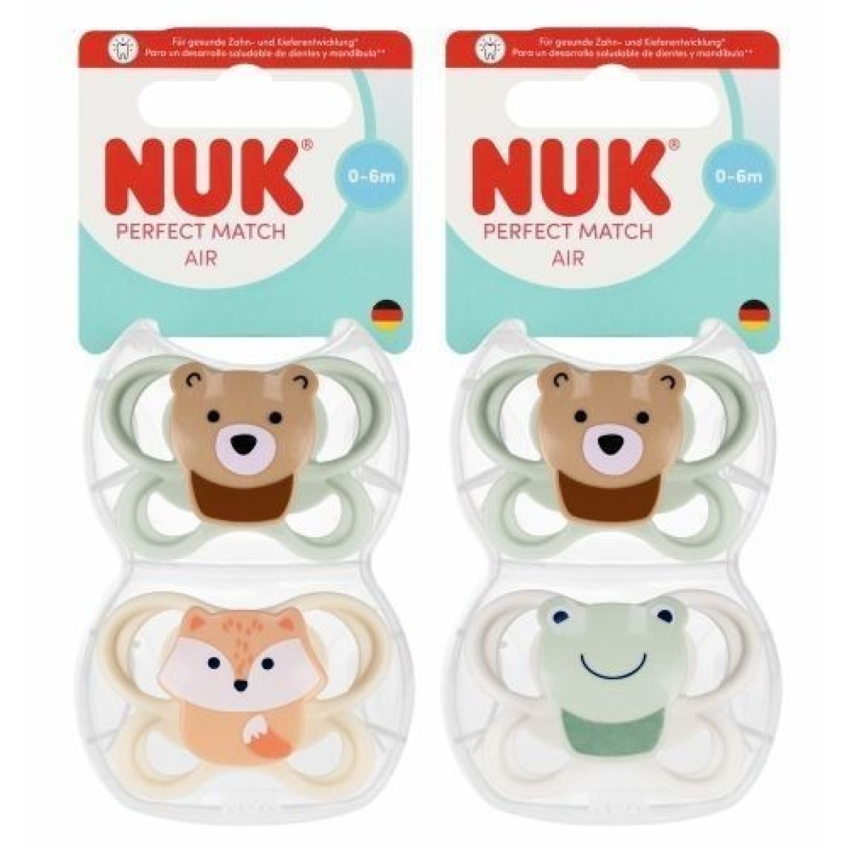 NUK AIR Lutt 0-6m 