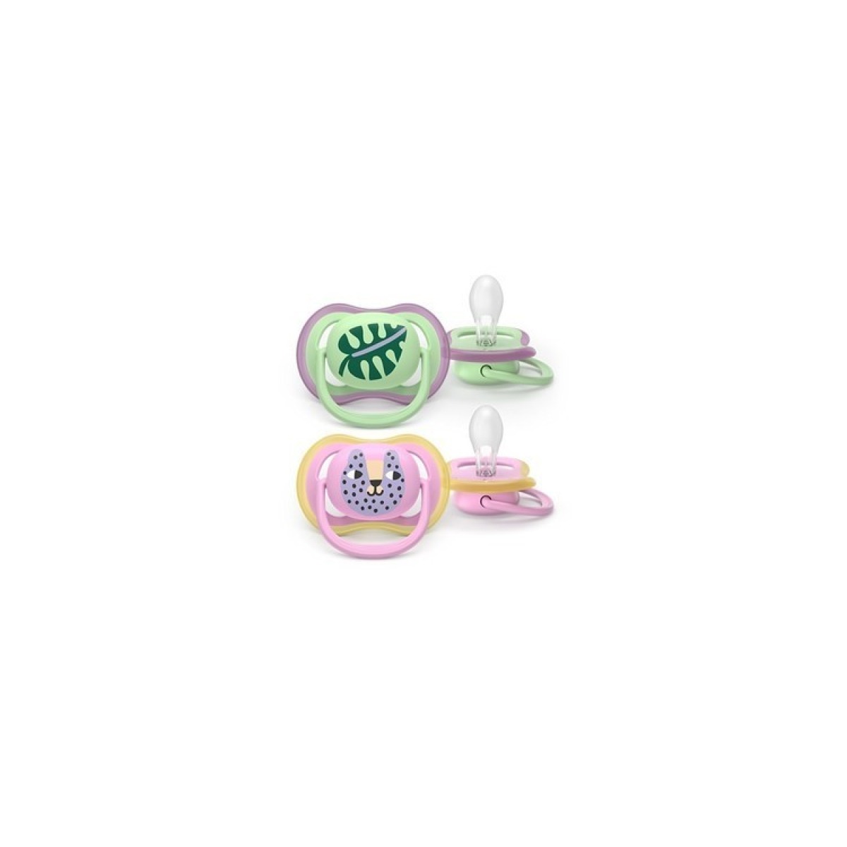 PHILIPS AVENT Ultra Air - Ortodontiline lutt, 2 tk | 6-18 m