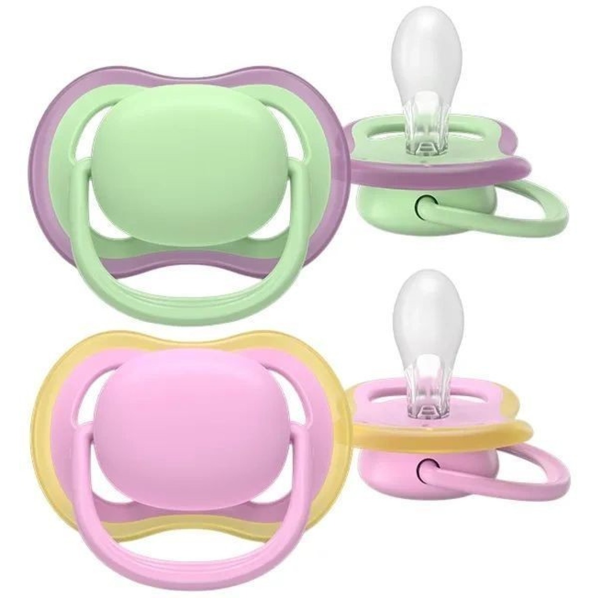 PHILIPS AVENT Ultra Air — ortodontiskais knupītis, 2 gab. | 6-18 mēn.