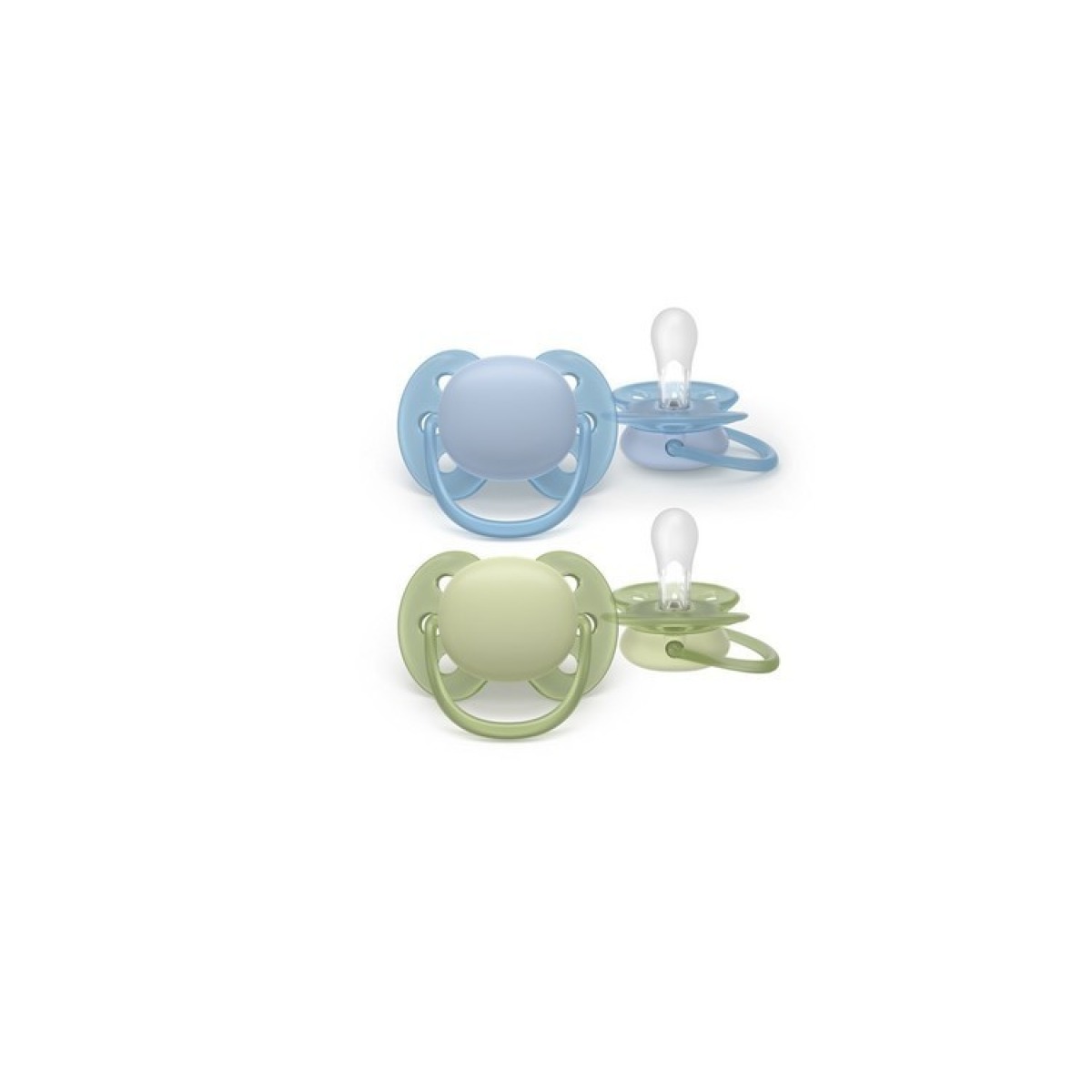 SOOTHER knupītis SOFT 0-6 DAY AND NIGHT