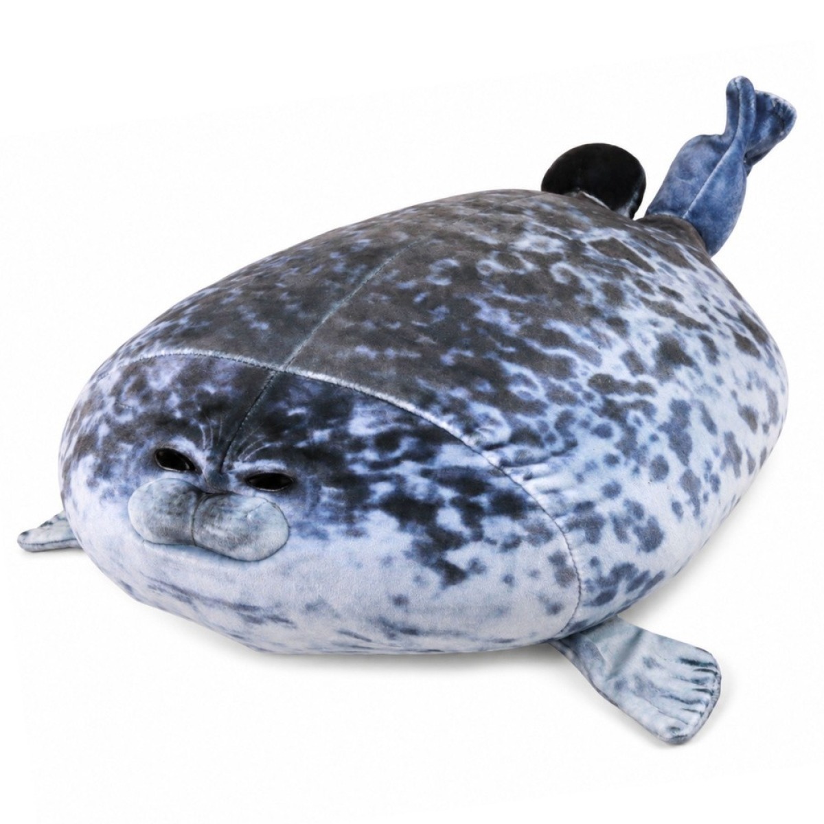 Hall hülge plüüsist kaisurotaļlieta 38 cm