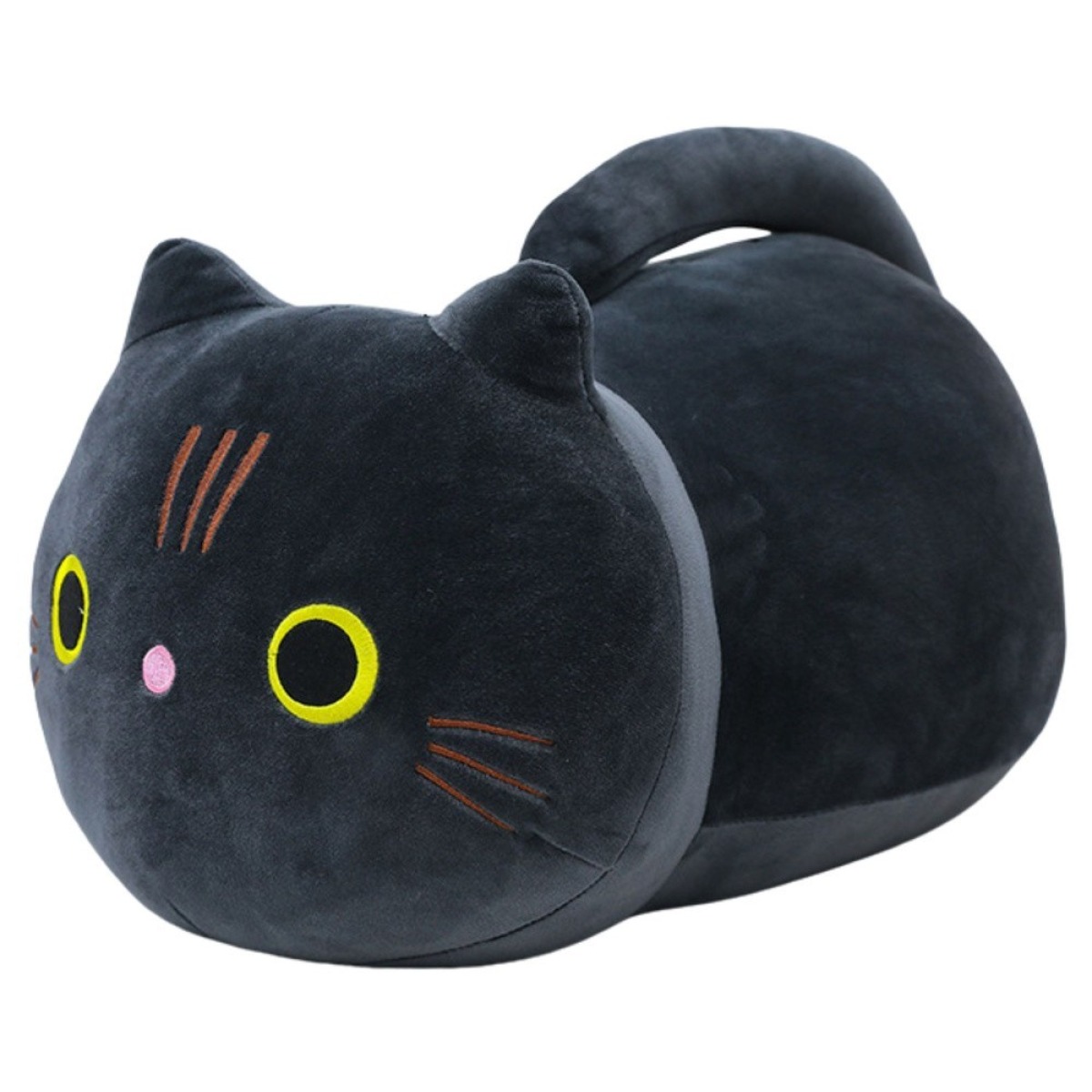 Must pika sabaga pehme kaisukass, 40 cm