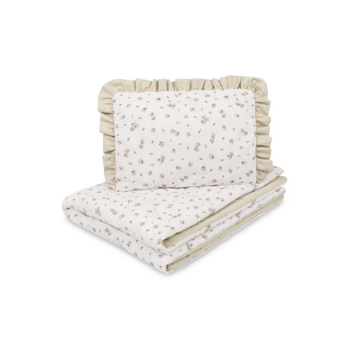 KOMPLEKT PUUVILLANE ROOSID BEEŽ 75X95 25X35