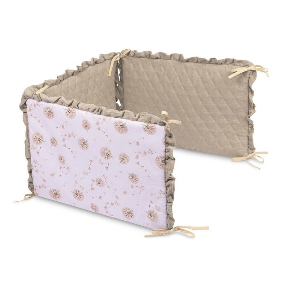 VOODIPEHMENDUS MUSLIIN VÕILILLED BEEŽ