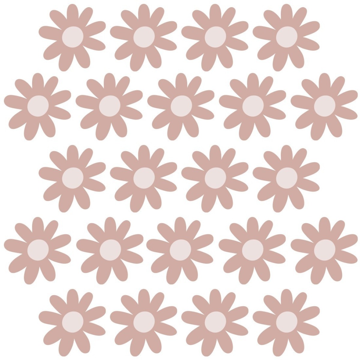 Sienas uzlīmes — margrietiņas IV