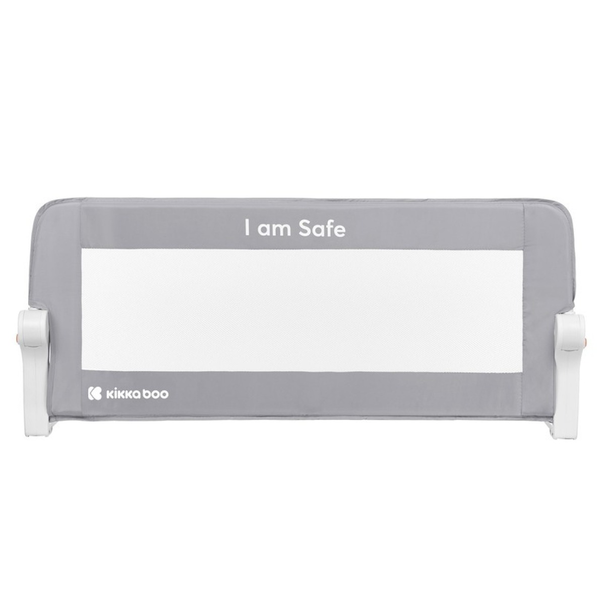 I AM SAFE gultas aizsargbarjera 102 cm, pelēka