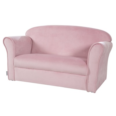 Laste diivan Lil Sofa käetugedega, hõbehall, 78 x 39 x 43 cm