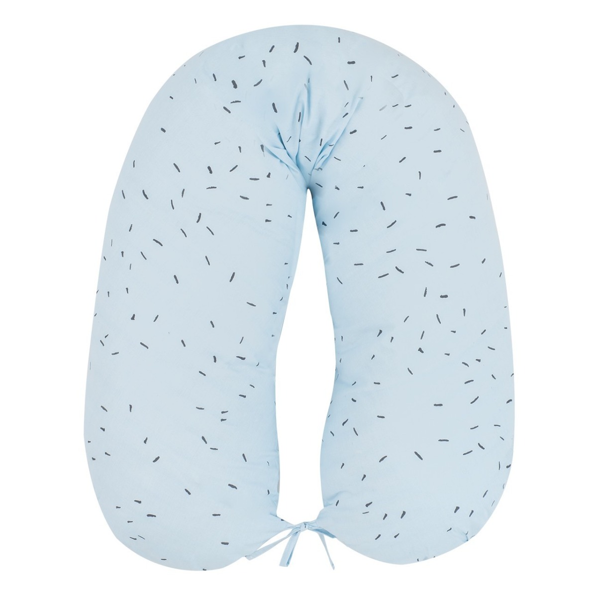Grūtnieču spilvens Bear with me, zils, 150 cm