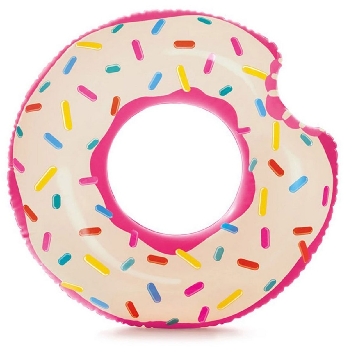 Piepūšamais peldriņķis Donut, INTEX, 94 cm, PVC, caurspīdīgs