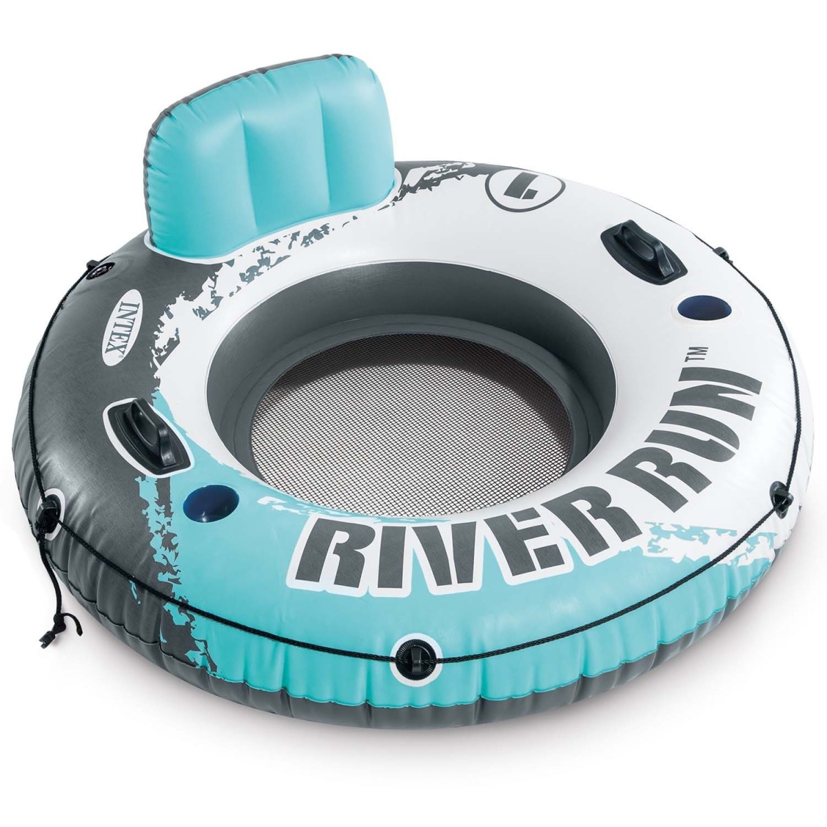 River Run peldriņķis, 135 cm, Intex 56825, 2 rokturi