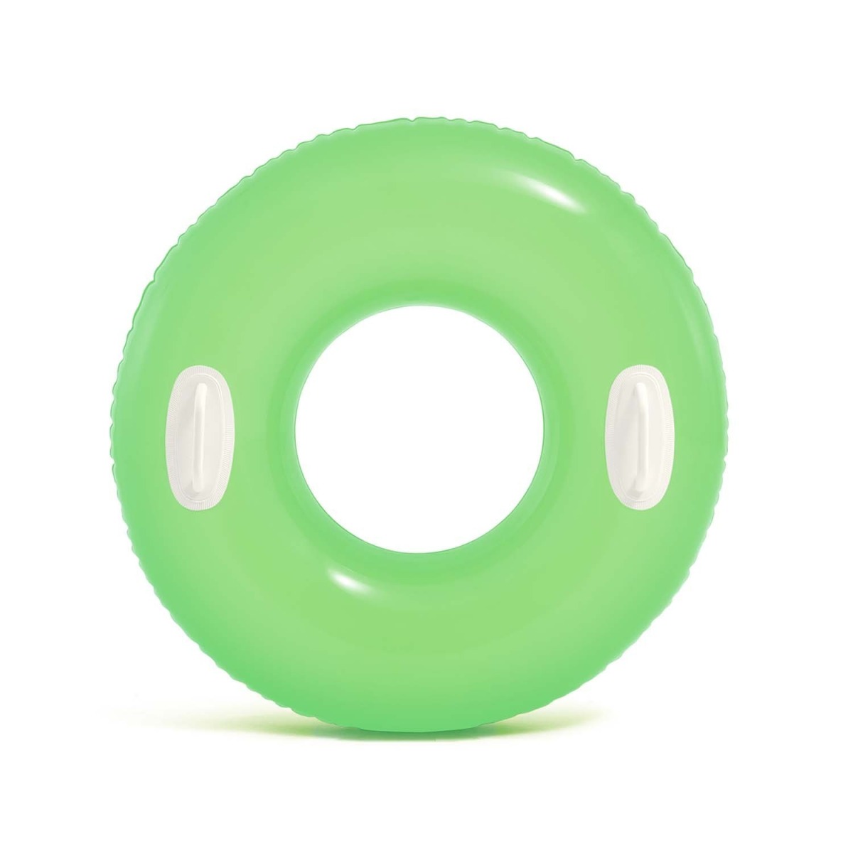 Peldriņķis ar rokturiem, 76 cm, zaļš, INTEX 59258