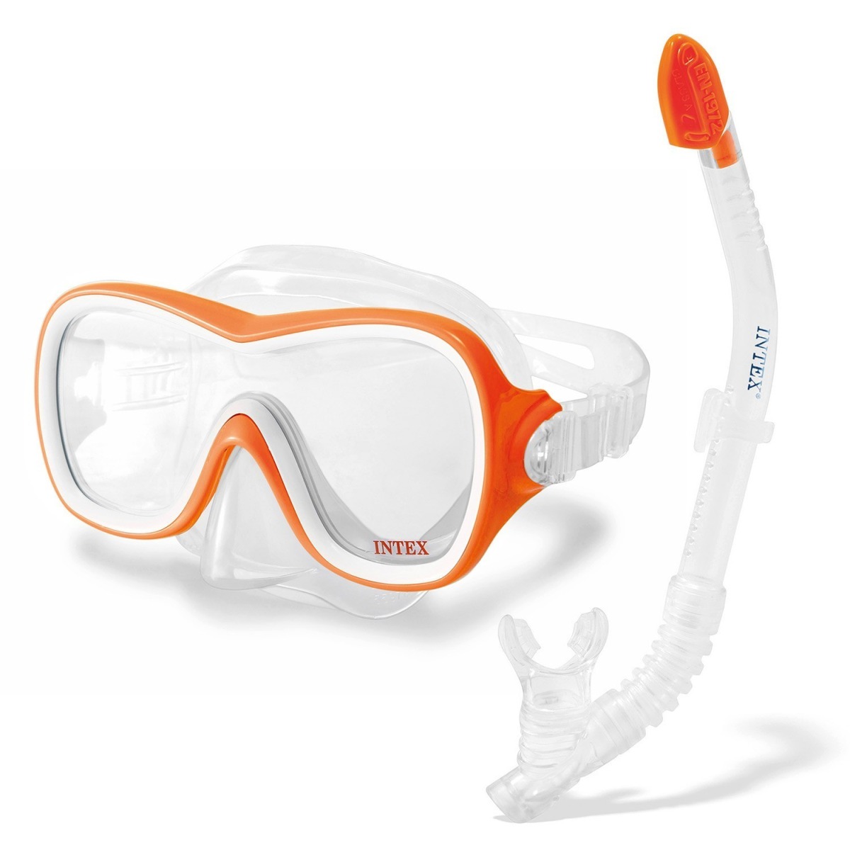 Niršanas komplekts Wave Rider INTEX 55657, caurspīdīgs, universāls