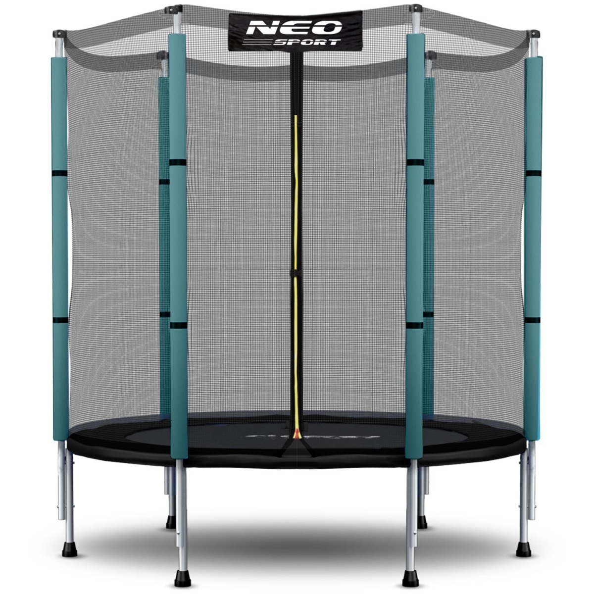 Bērnu batuts ar drošības tīklu, 140 cm, Neo-Sport
