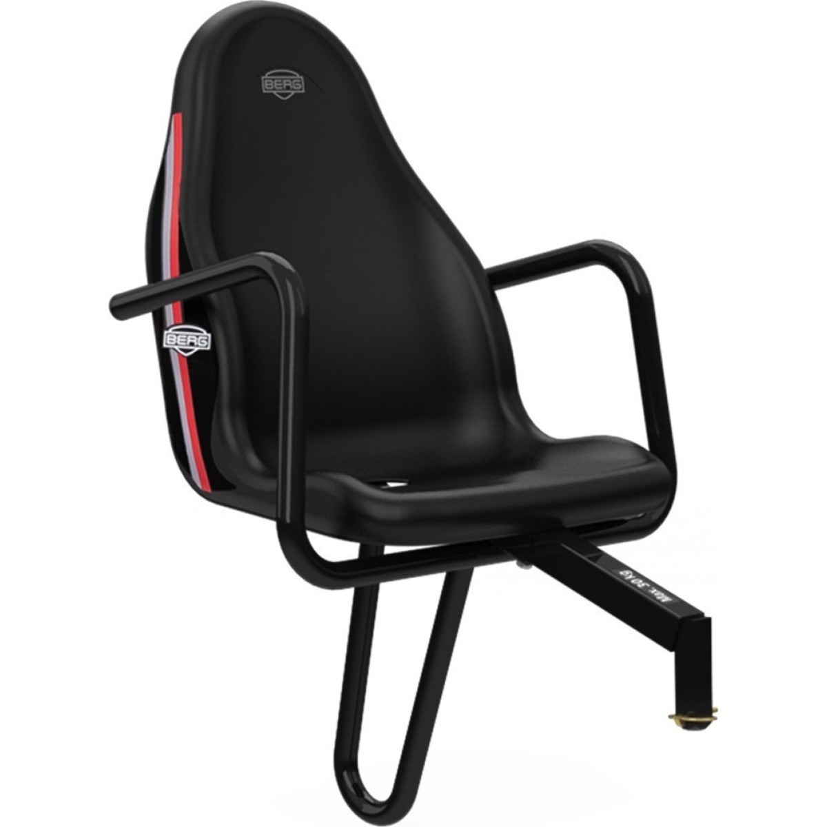 BERG Race GTS pasažiera sēdeklis, pelēks/balts – 0–2 gadi, maks. 30 kg