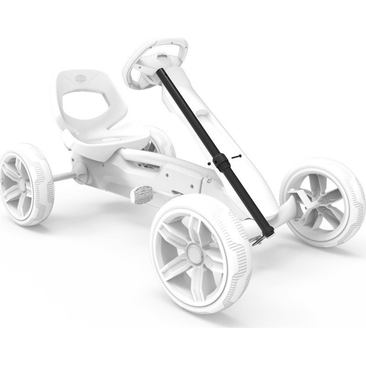BERG Reppy stūres caurule, melna, 56 cm – rezerves daļa