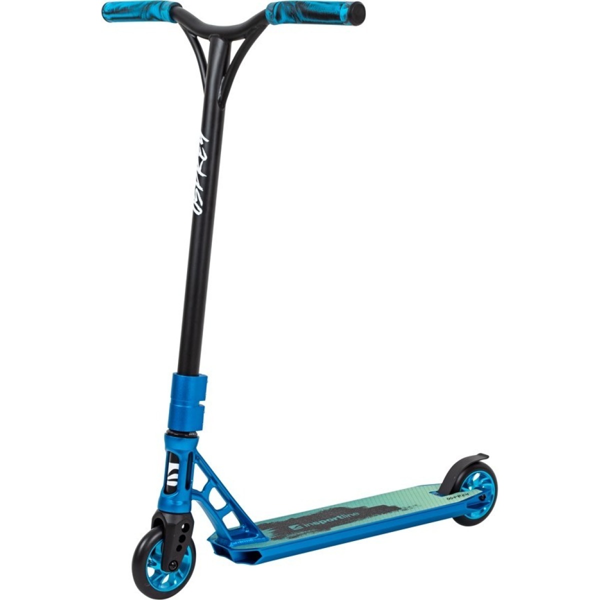 inSPORTline Osprey frīstaila skrejritenis, melns – 110 mm, ABEC 7