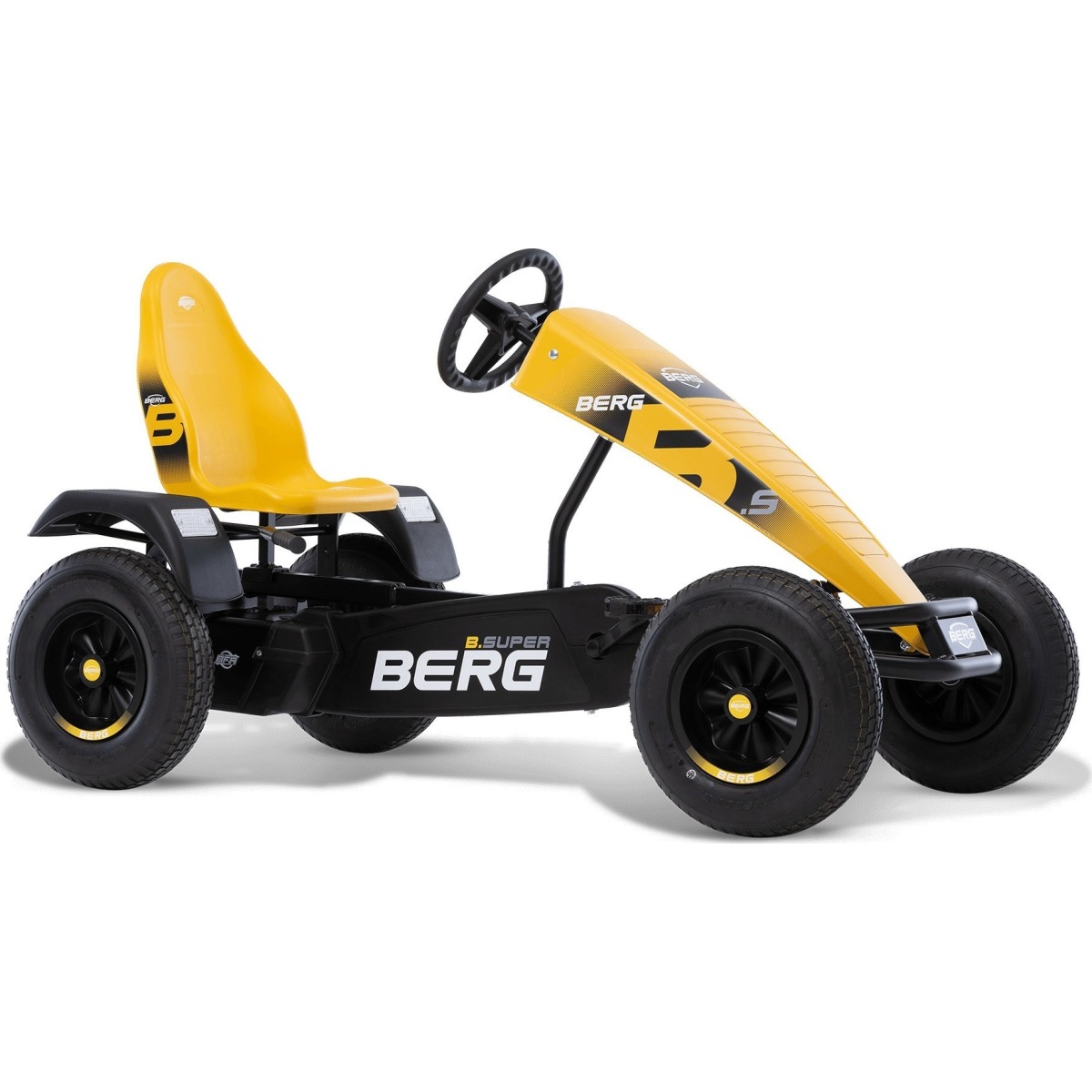 BERG XL B.Super Yellow BFR bērnu pedāļu kartings ar XL rāmi