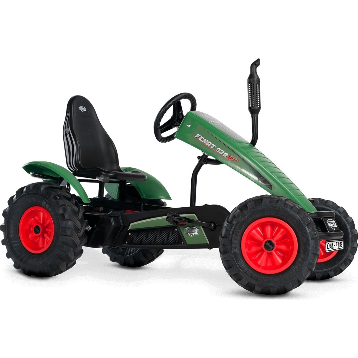 BERG Fendt BFR pedāļu kartings, zaļš, XL rāmis