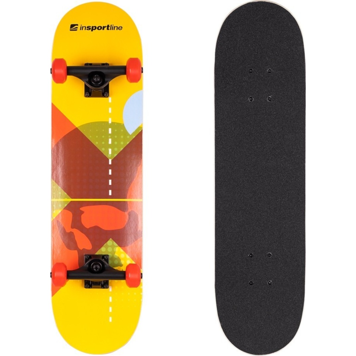 inSPORTline Croskull skrituļdēlis 31" no kļavas, ABEC 7, 150 kg