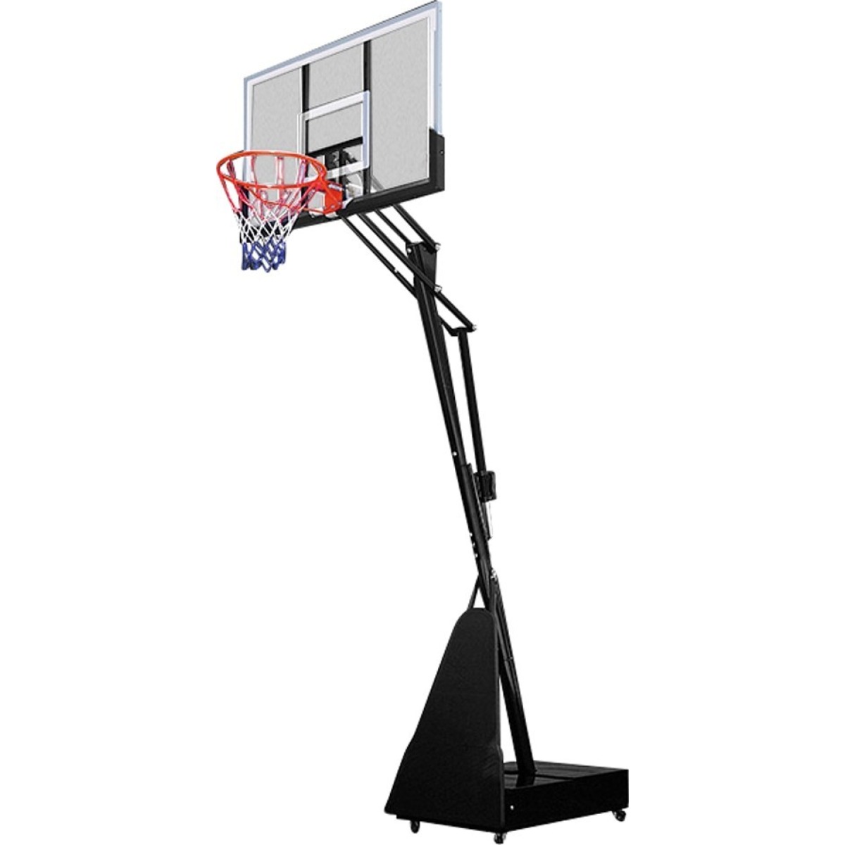 Basketbola grozs ar pamatni inSPORTline Cleveland Steel III, regulējams