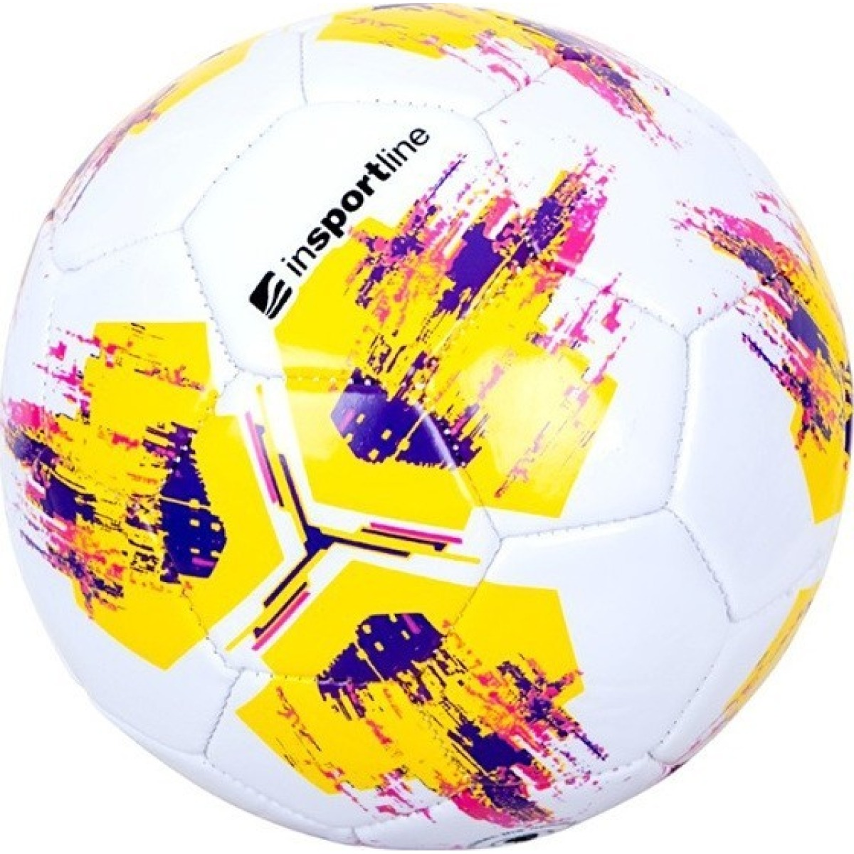 Futbola bumba inSPORTline Batoo, 2. izmērs, TPU/PVC, balta