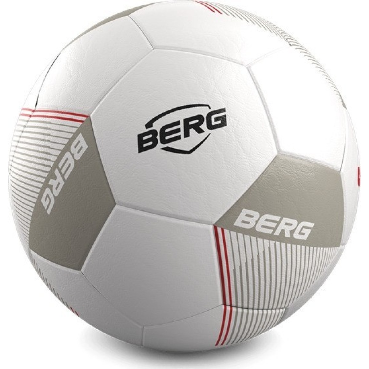 BERG futbola bumba, 5. izmērs, balta