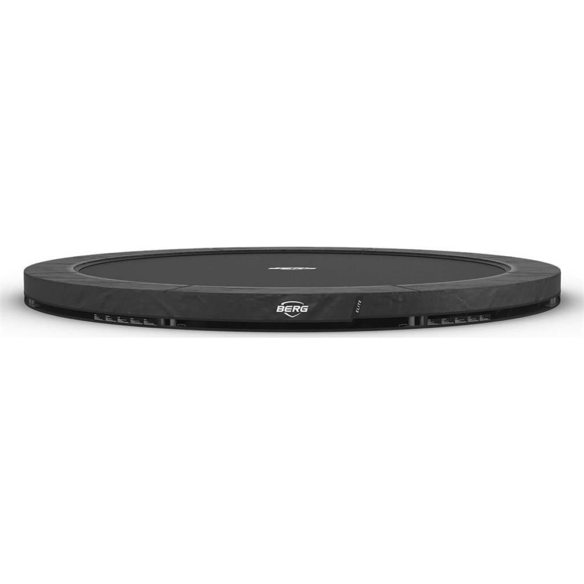 BERG SPORTS Elite InGround 430 ierokamais batuts, antracīta krāsā