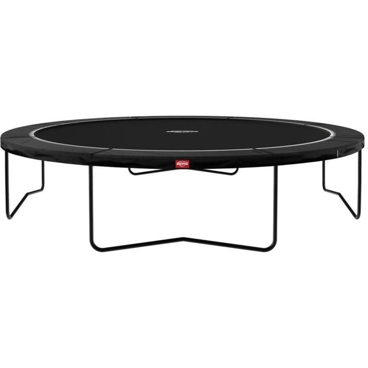 BERG Favorit Regular 380 batuts, melns, 380 cm
