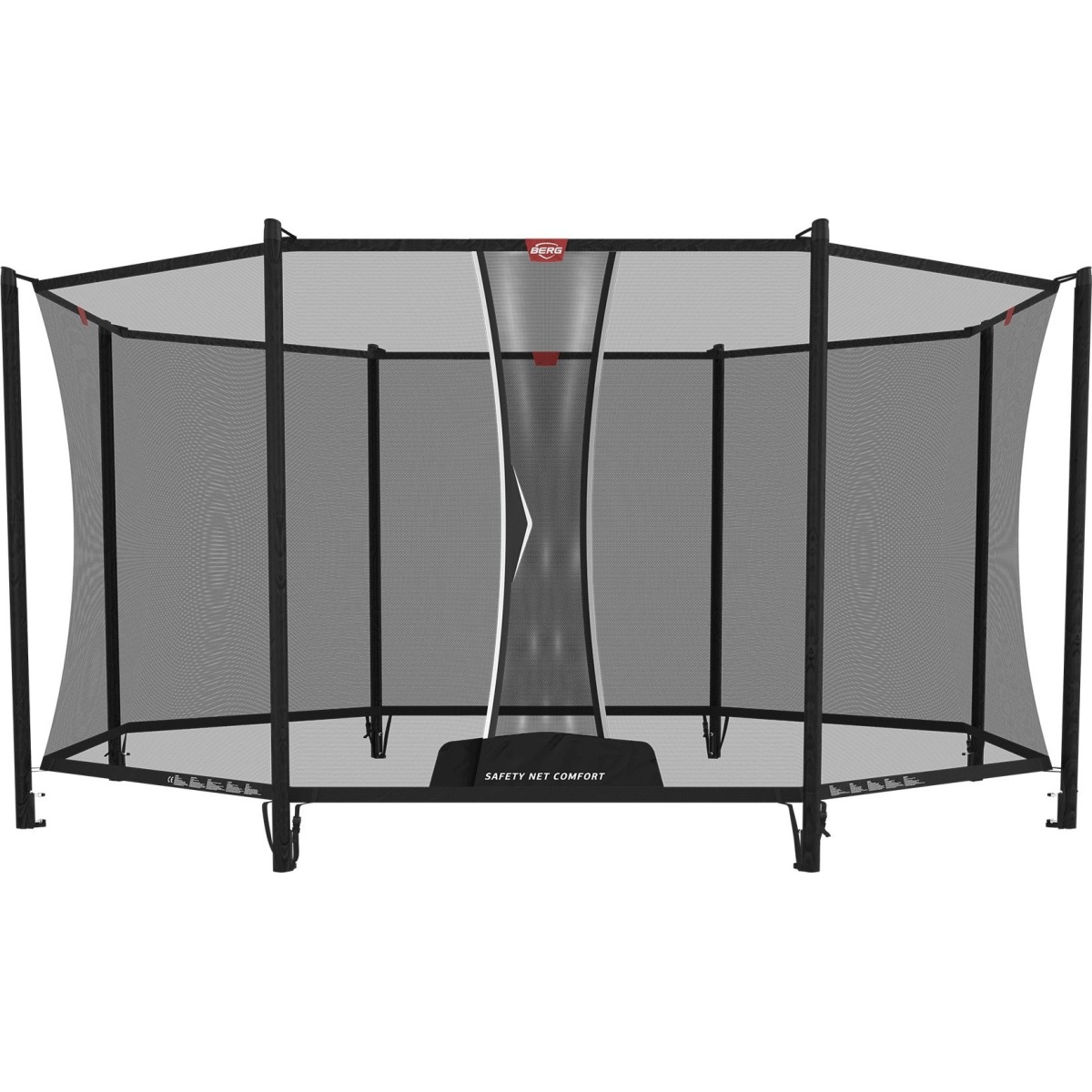 Batuta drošības tīkls Comfort 430, Ø 430 cm, melns