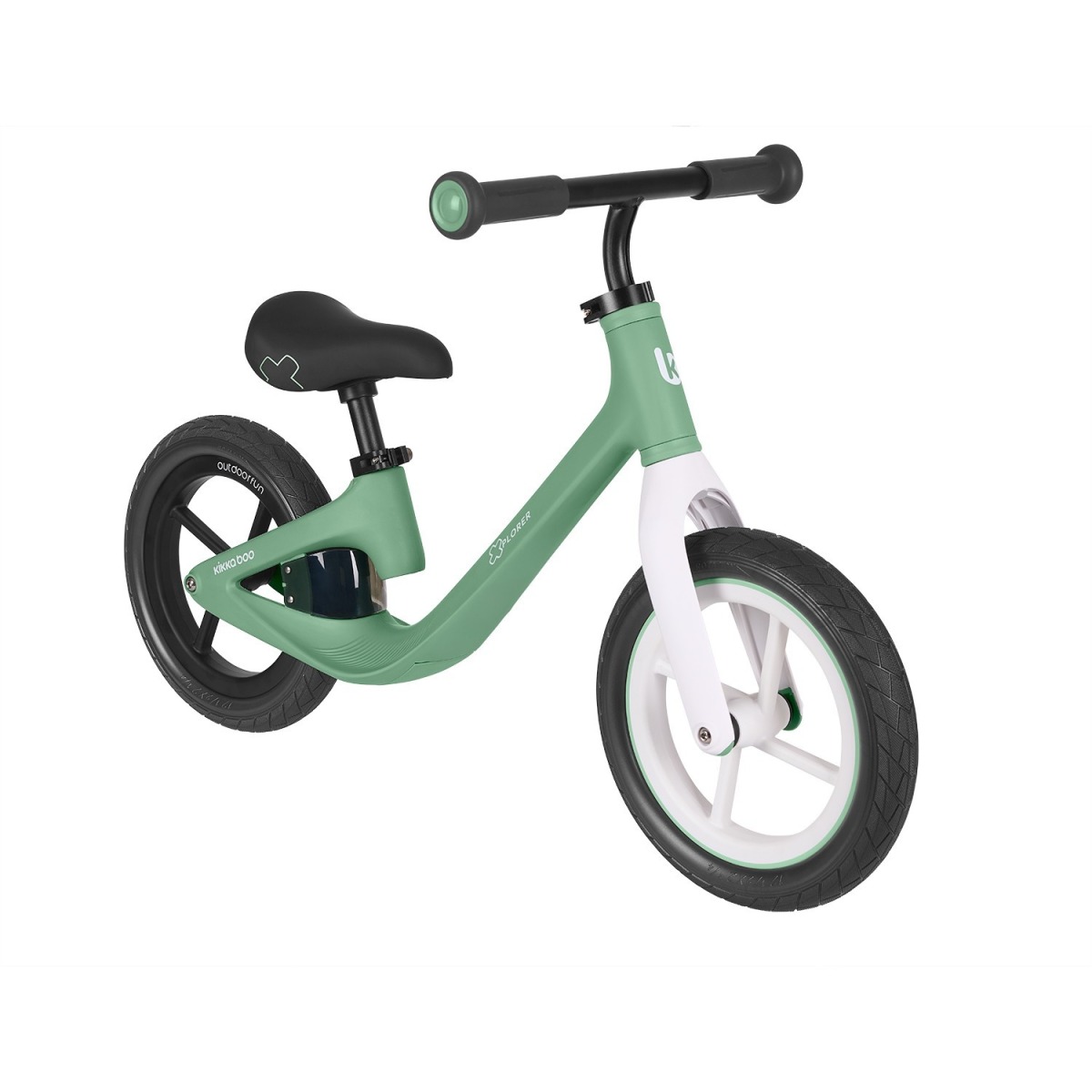 Bērnu līdzsvara velosipēds Xplorer, zaļš