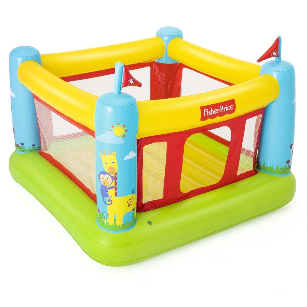 Fisher-Price Bestway 93553 piepūšamais batuts
