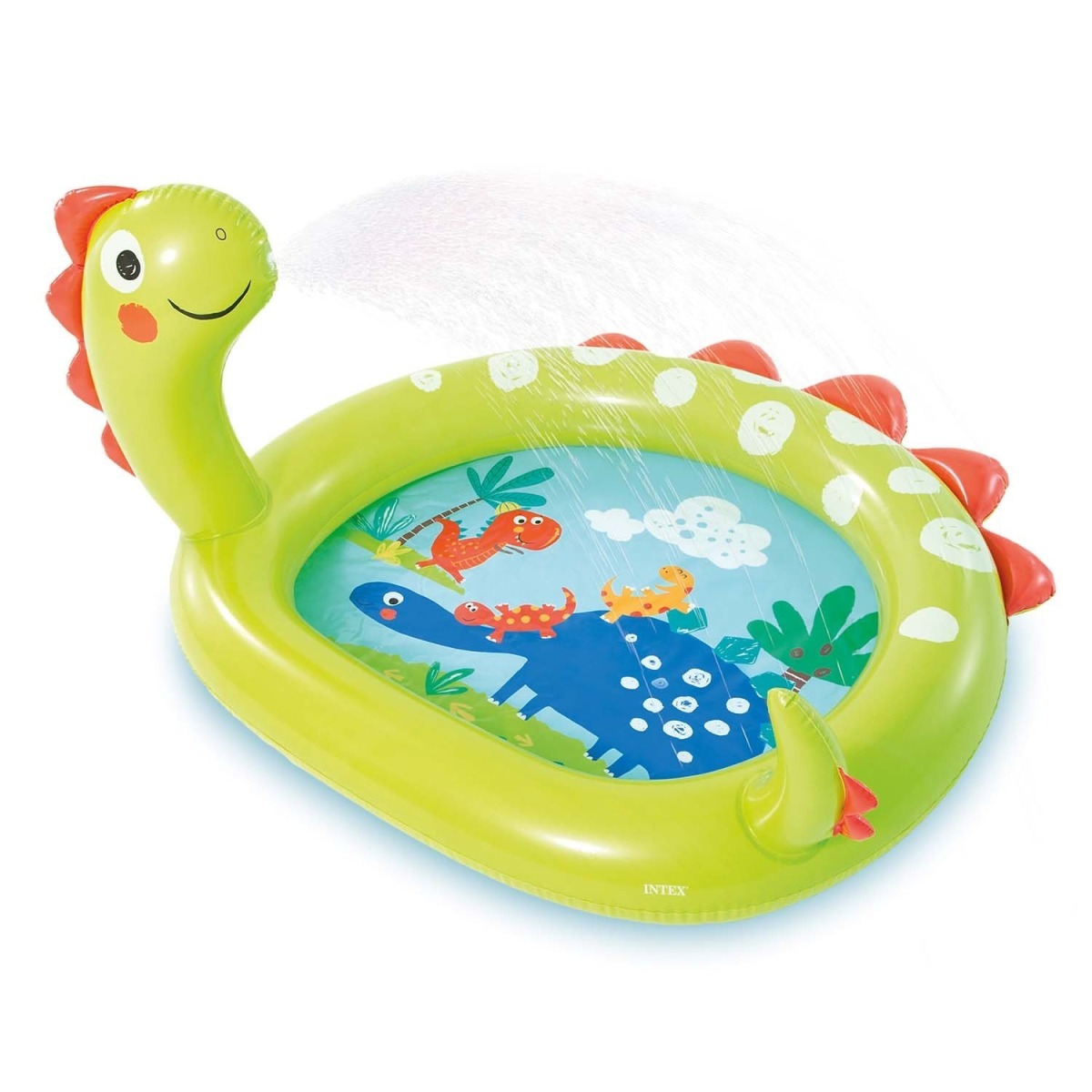 Piepūšamais bērnu baseins ar dinozaura attēlu Intex 119 x 109 x 66 cm