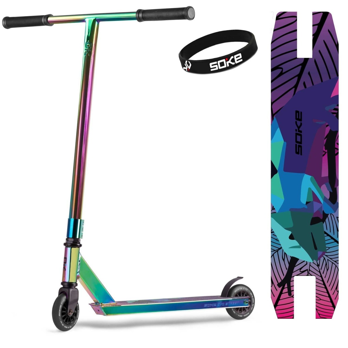 SOKE EVO triku skrejritenis Neo-Chrome