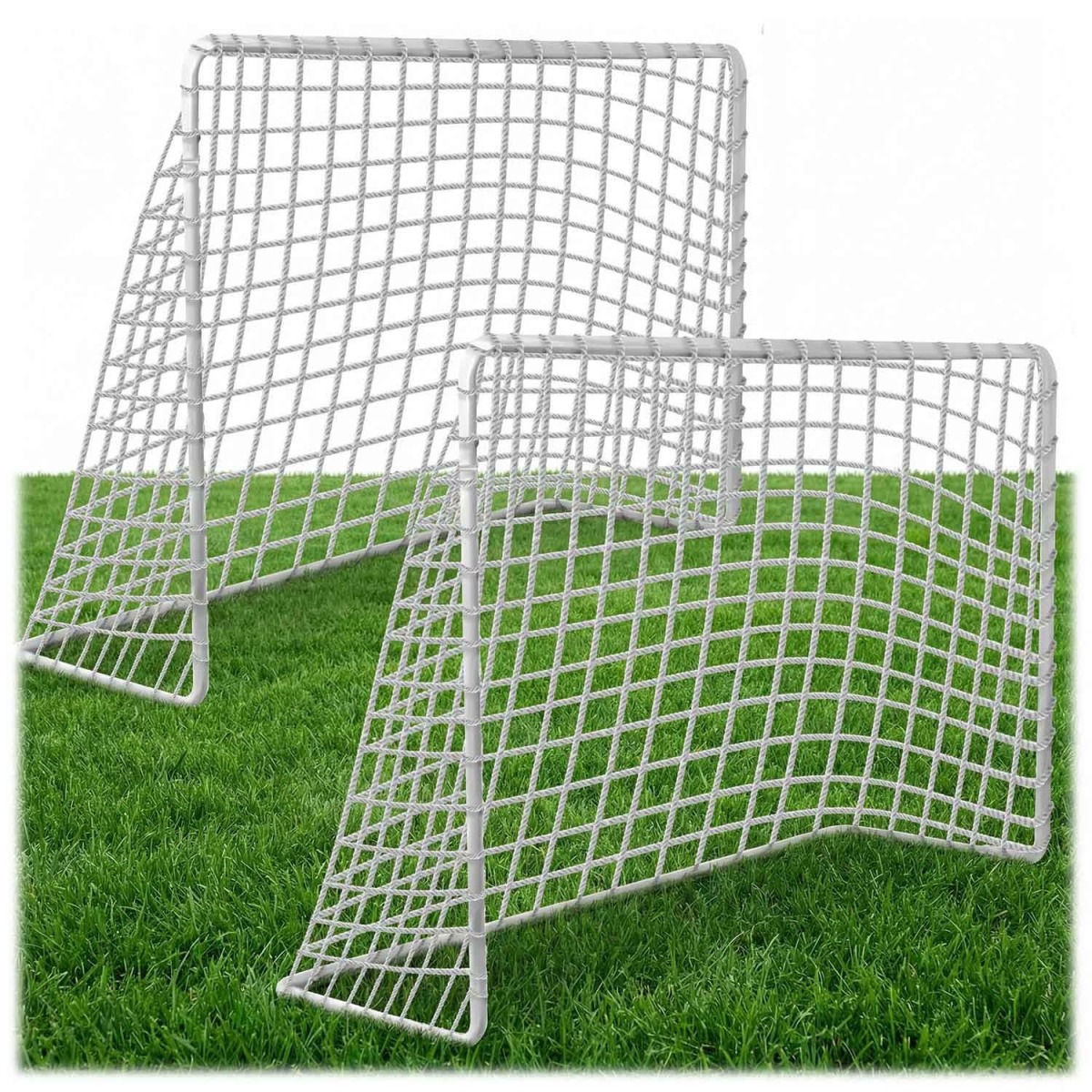 Pārnēsājami treniņu futbola vārti, 2 gab., 183 x 122 x 61 cm, N