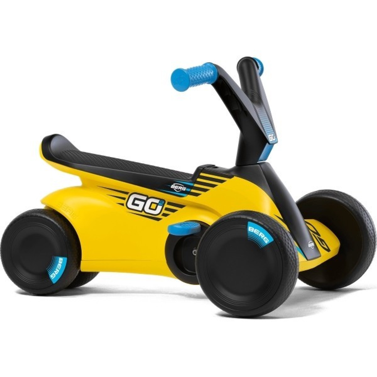 BERG GO² SparX Yellow – 2-in-1 braucamrīks un pedāļu kartings