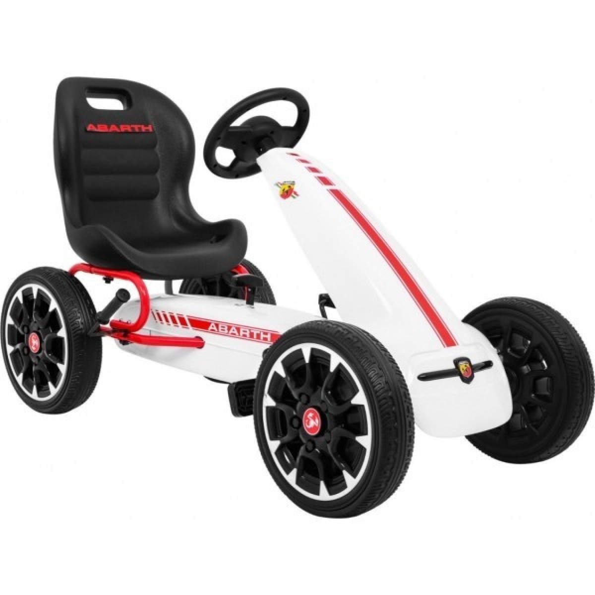 ABARTH balts kartings
