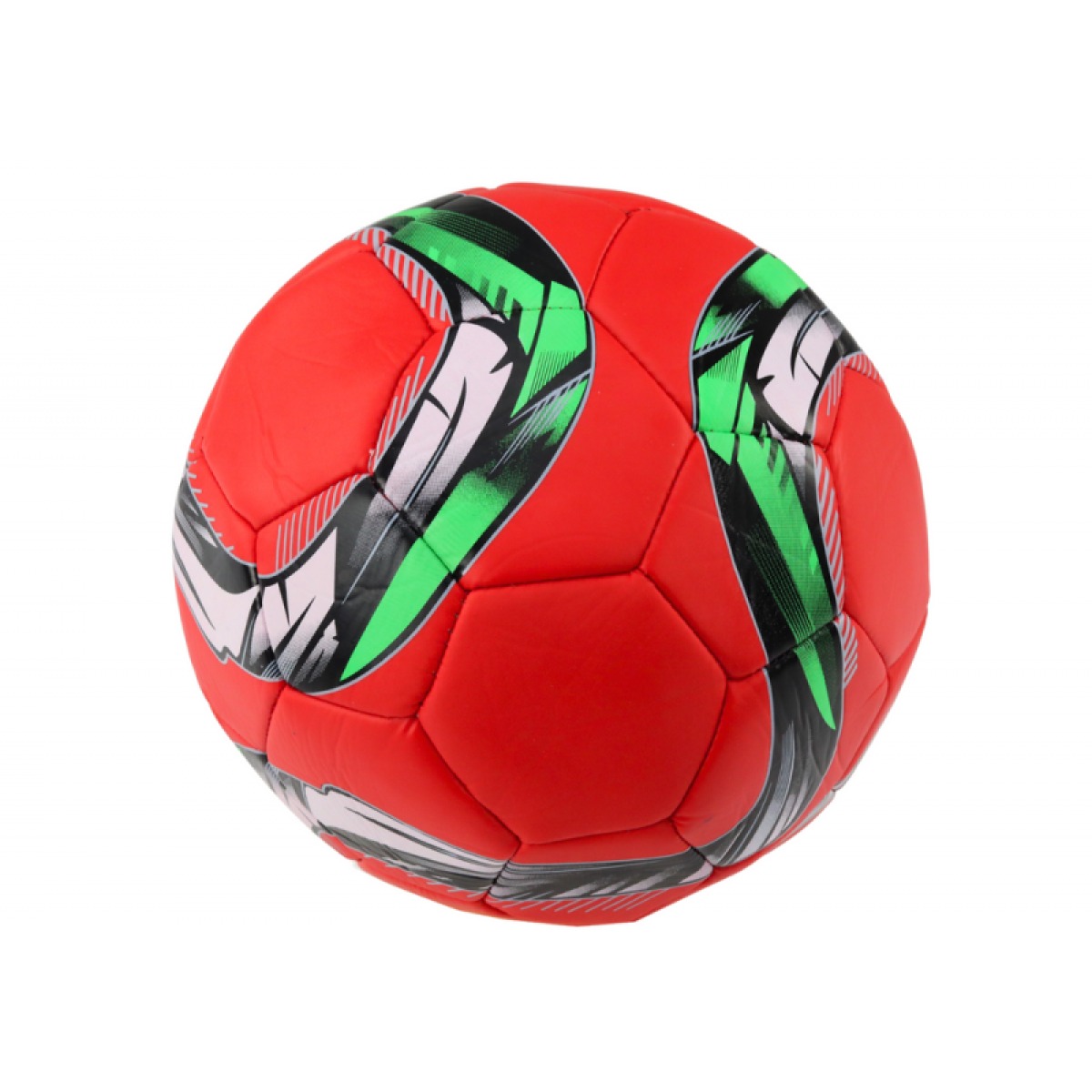 Sarkana futbola bumba 24 cm, 5. izmērs