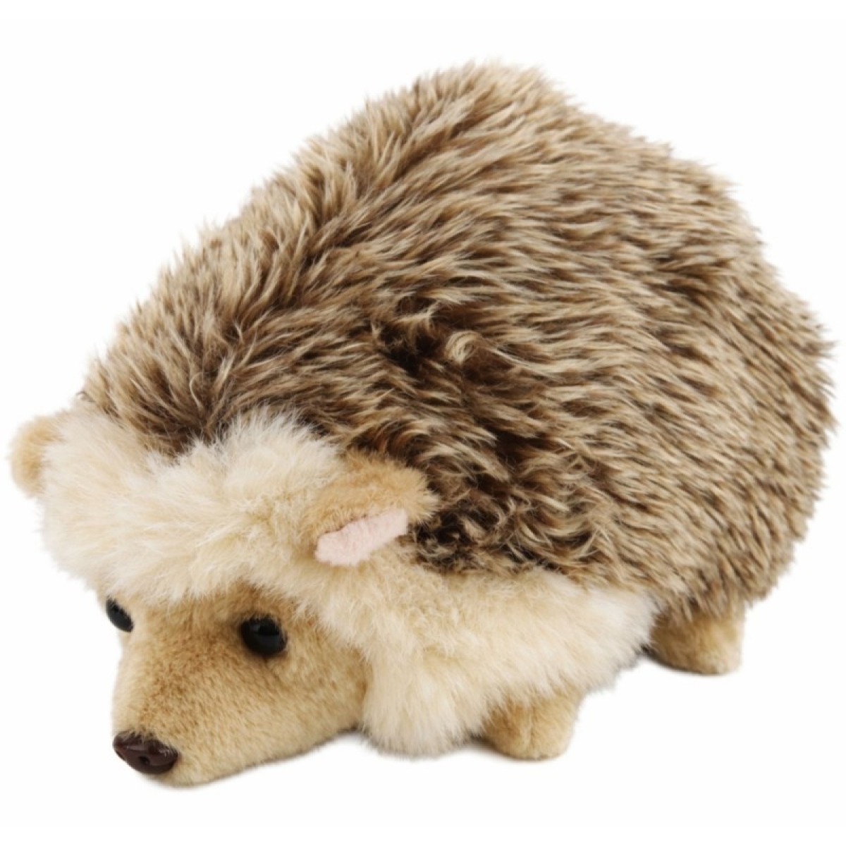 Brūns mīksts ezītis, 16 cm