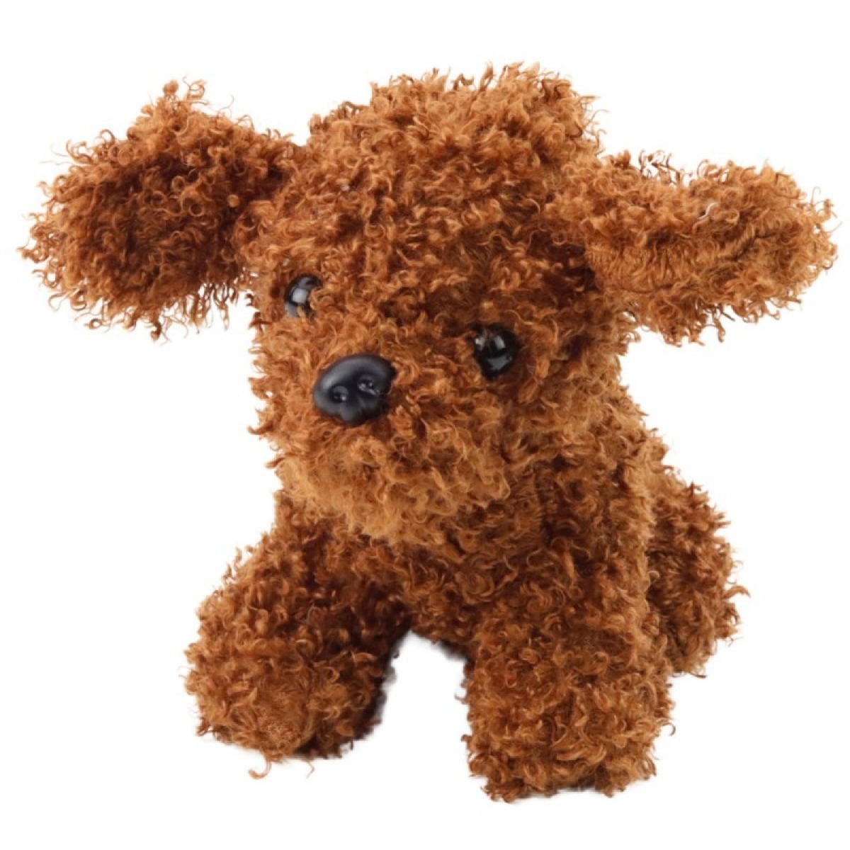 Mīkstā rotaļlieta — brūns pundurpūdelis, 20 cm