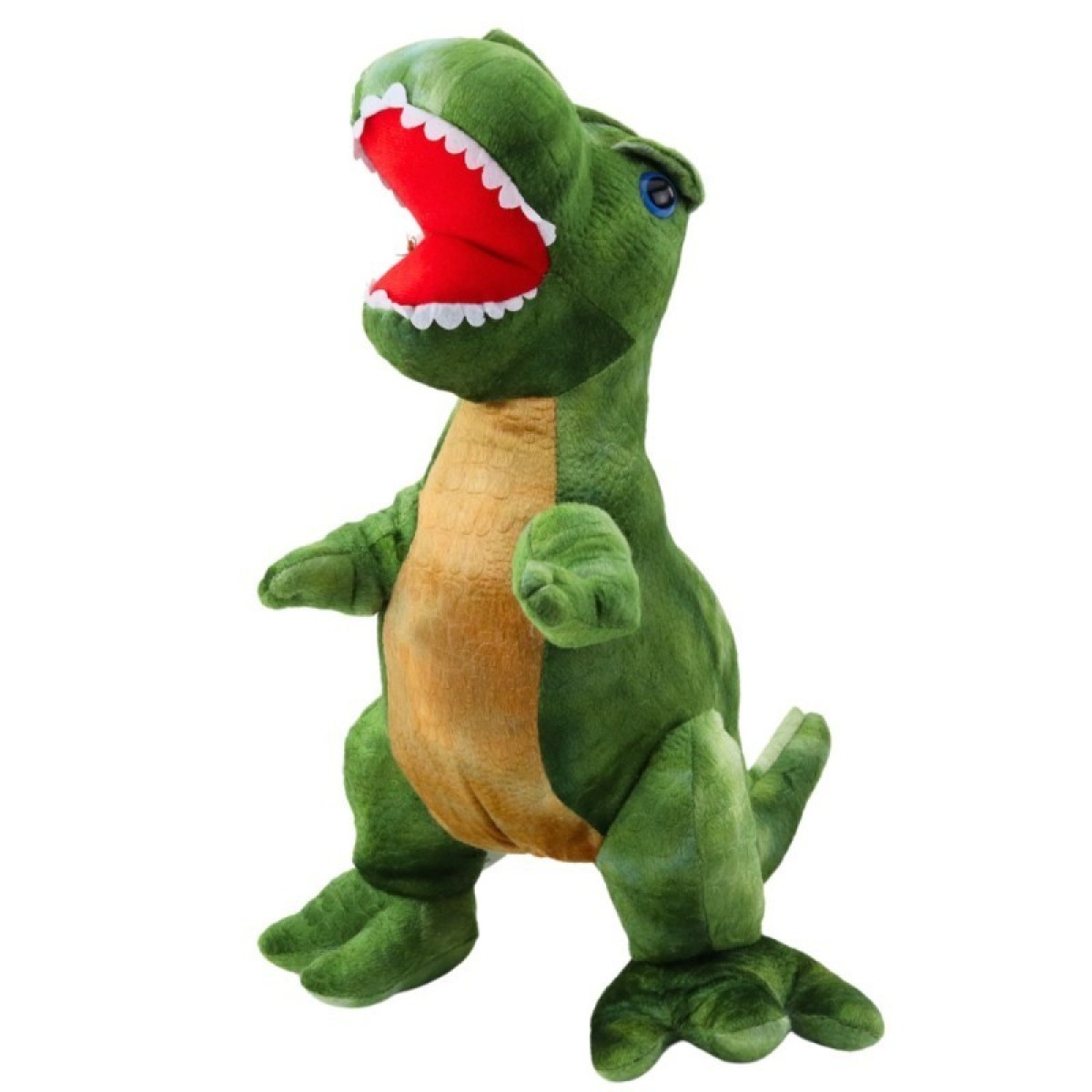 Zaļš mīkstais dinozaurs, 45 cm
