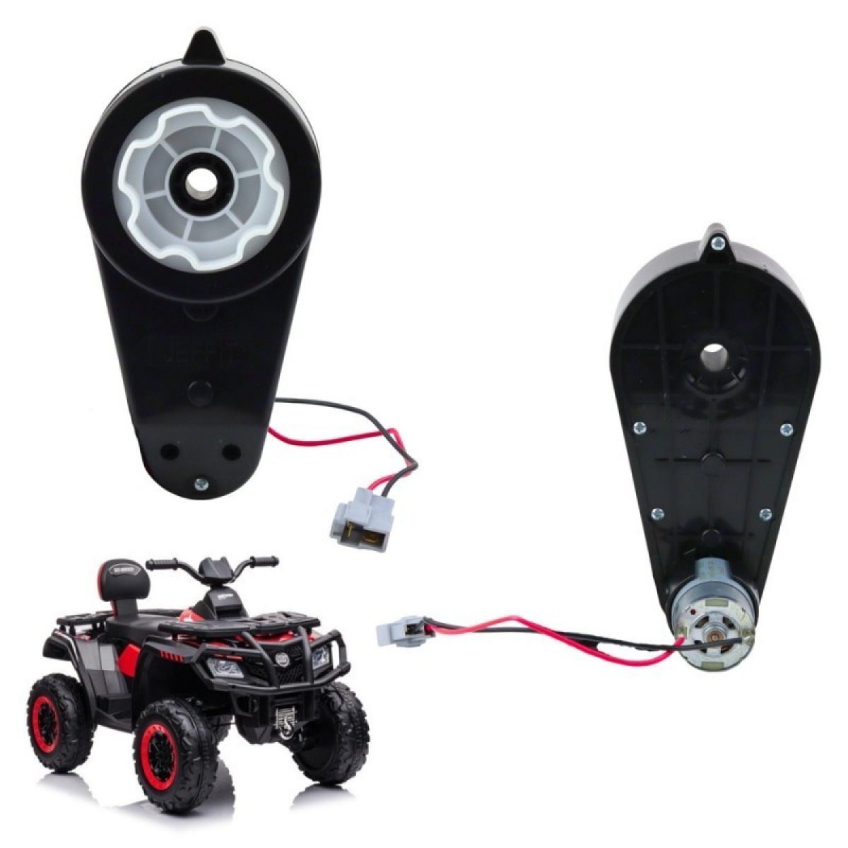 24 V motora reduktors S615 bērnu elektromobilim